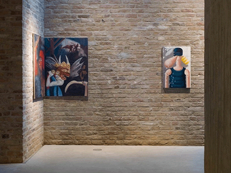 Installation view of the present lot (right) at Berlin, König Galerie, Surrreal, 12 March - 24 April 2016 Courtesy the artists and König Galerie © the artists - Photo: Roman März
